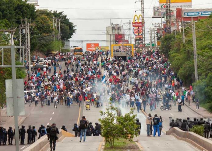 Suyapa manifestantes