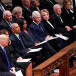 Dirigentes de todo el mundo asisten al funeral de Estado de Bush padre estados unidos