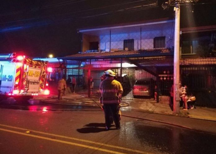 incendio en San Francisco de Dos Rios