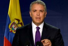 Presidente de Colombia no permitirá marchas presidente