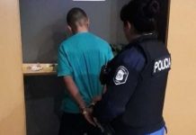 hombre detenido