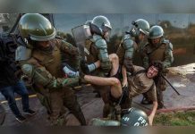 Protestas por muerte de mapuche deja más de 100 detenidos en Chile protestas