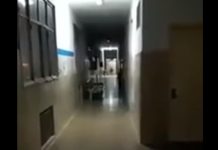 pasillo de hospital
