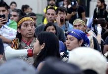 Chile: Protestas por muerte de mapuche deja fuertes enfrentamientos chile