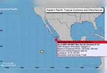 Huracán Willa alcanza categoría 5 y causa pánico en México mapa satelital