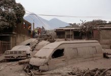 Aumenta a más de 60 muertos tras erupción del Volcán de Fuego