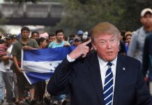 Trump recomienda a México ser «inteligente» y frenar las caravanas migrantes donald trump