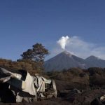 Guatemala: Volcán de Fuego registra desgasificación débil volcan de fuego