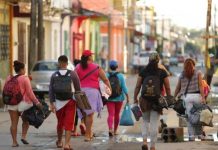 Segunda caravana de migrantes hondureños se enrumba a México caravana