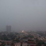 Fuerte temporal sorprendió e inundó calles de Panamá temporal