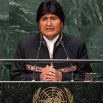 Presidente de Bolivia denuncia política belicista de Estados Unidos evo morales