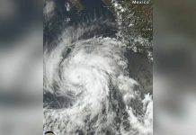 Aletta se intensifica a categoría 3 al suroeste de las costas de Jalisco huracan Aletta