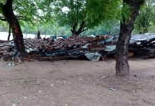 Honduras: Pareja muere tras colapsar vivienda por fuertes lluvias casa