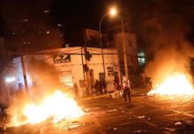 Chile: Prenden fuego a escuela y viviendas tras muerte de joven mapuche incendios