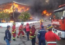 Venezuela denuncia acto terrorista contra depósito de medicinas incendio