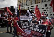 Costarricenses se preparan para megamarcha en el centro de San José costa rica