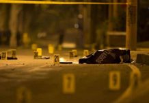 Asesinan a balazos a familia en balneario de Río de Janeiro escena del crimen