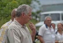 Presidente de Cuba visita instituto forense tras accidente aéreo