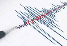 Fuerte sismo de magnitud 6,2 sacude varias regiones de Colombia sismografo