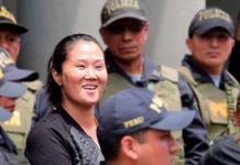 Líder política de Perú recibe visita en cárcel de su hermano Kenji politica