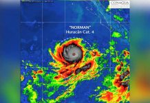 Huracán Norman se intensifica a categoría 4 en el pacífico mexicano mexico