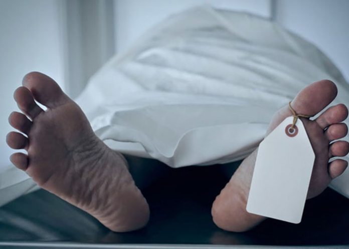 cadaver tapado