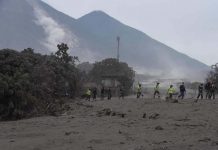 Encuentran restos humanos en zona cero de la erupción del volcán de Fuego guatemala
