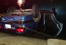 carro volcado