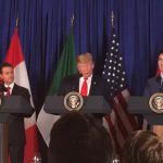 Firman pacto comercial entre EEUU, México y Canadá cumbre g20