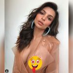 Emily Ratajkowski roba miradas con pronunciado escote (FOTOS) Emily Ratajkowski