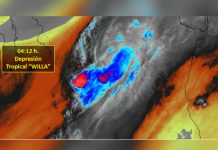 depresion tropical