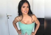 Salma Hayek roba miradas con atrevido y sexy escote (FOTOS) Salma Hayek