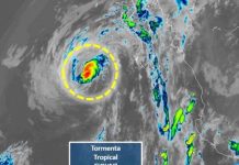 John se degrada a tormenta tropical y se aleja de las costas mexicanas tormenta tropical
