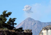 Guatemala: Volcán de Fuego genera explosiones fuertes coloso