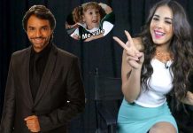 Danna Paola se «enfrenta» otra vez con Eugenio Derbez (VIDEO) Eugenio Derbez