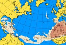 Polvo del desierto del Sahara ingresó a Centroamérica mapa de centroamerica