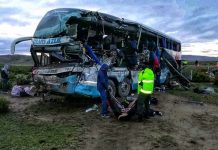 Choque frontal entre dos buses deja 22 muertos en Bolivia accidente de transito
