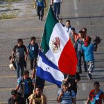 Cansados y enfermos: Así continúa su travesía a EEUU la caravana de migrantes caravana de migrantes