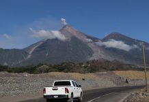 Guatemala: Volcán de Fuego continúa con explosiones débiles volcan de fuego