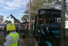 Costa Rica: Choque entre dos buses deja 41 heridos y 10 graves accidente de transito