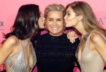Madre de Bella y Gigi Hadid rompe las redes con sexy lencería yolanda hadid