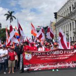 Costarricenses marchan contra campaña de terror aplicada por el gobierno costa rica