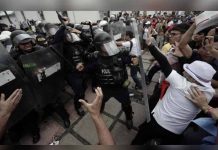 Policía detiene a 40 ticos por protestas contra el combo fiscal costa rica