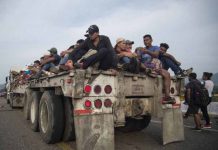 Migrantes continúan recorrido por México en su afán de llegar a EEUU migrantes centroamericanos