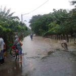 Severas lluvias afectan a 500 familias de Tipitapa nicaragua