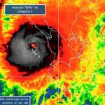 México: Más de 4 mil refugiados en albergues por temor a Willa mapa satelital