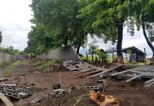 Árboles caídos, desborde de ríos y muros colapsados por lluvias en Chinandega nicaragua