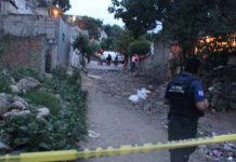 Hombres armados asesinan a siete personas en fiesta familiar en Jalisco escena del crimen