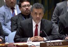 Bolivia rechaza injerencia sobre Nicaragua durante sesión del Consejo de Seguridad de la ONU bolivia