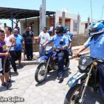 Policía Nacional brinda seguridad en urbanizaciones de Carretera Nueva a León sandino